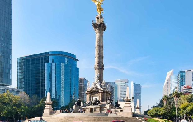 The Angel of Independence in Mexico City - Lumle holidays