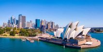 Beautiful aerial view of the Sydney Opera house - Lumle holidays
